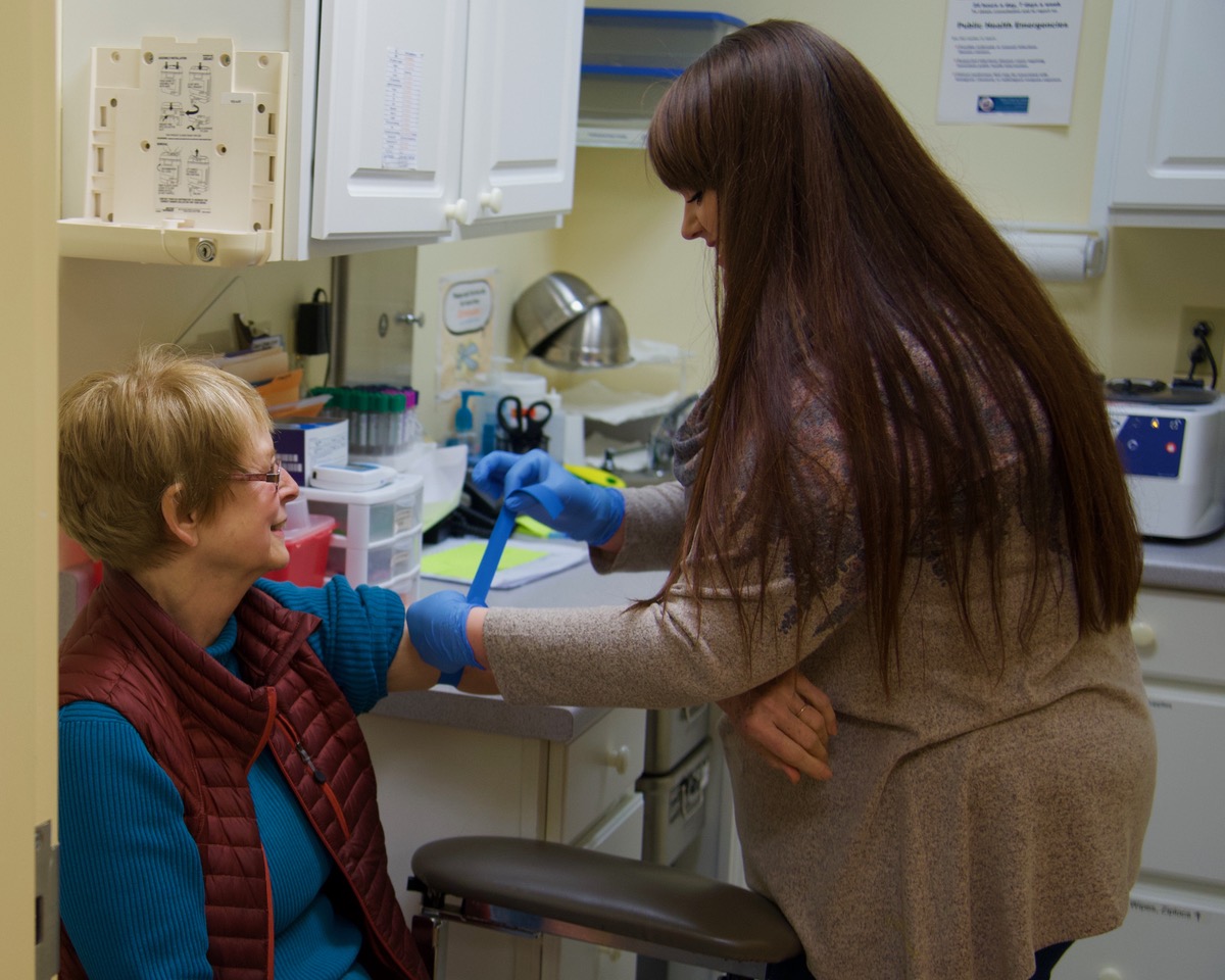 patty-getting-blood-drawn