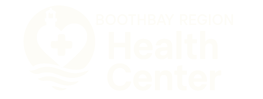 Boothbay Region Health Center Logo White