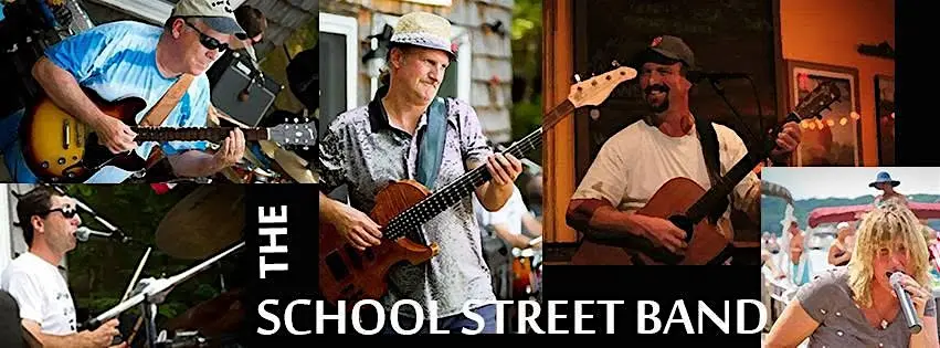School Street Band performing